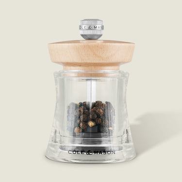Cole & Mason Holborn Chocolate Beech Salt & Pepper Mills